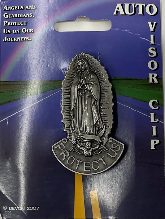 Our Lady of Guadalupe Visor Cli