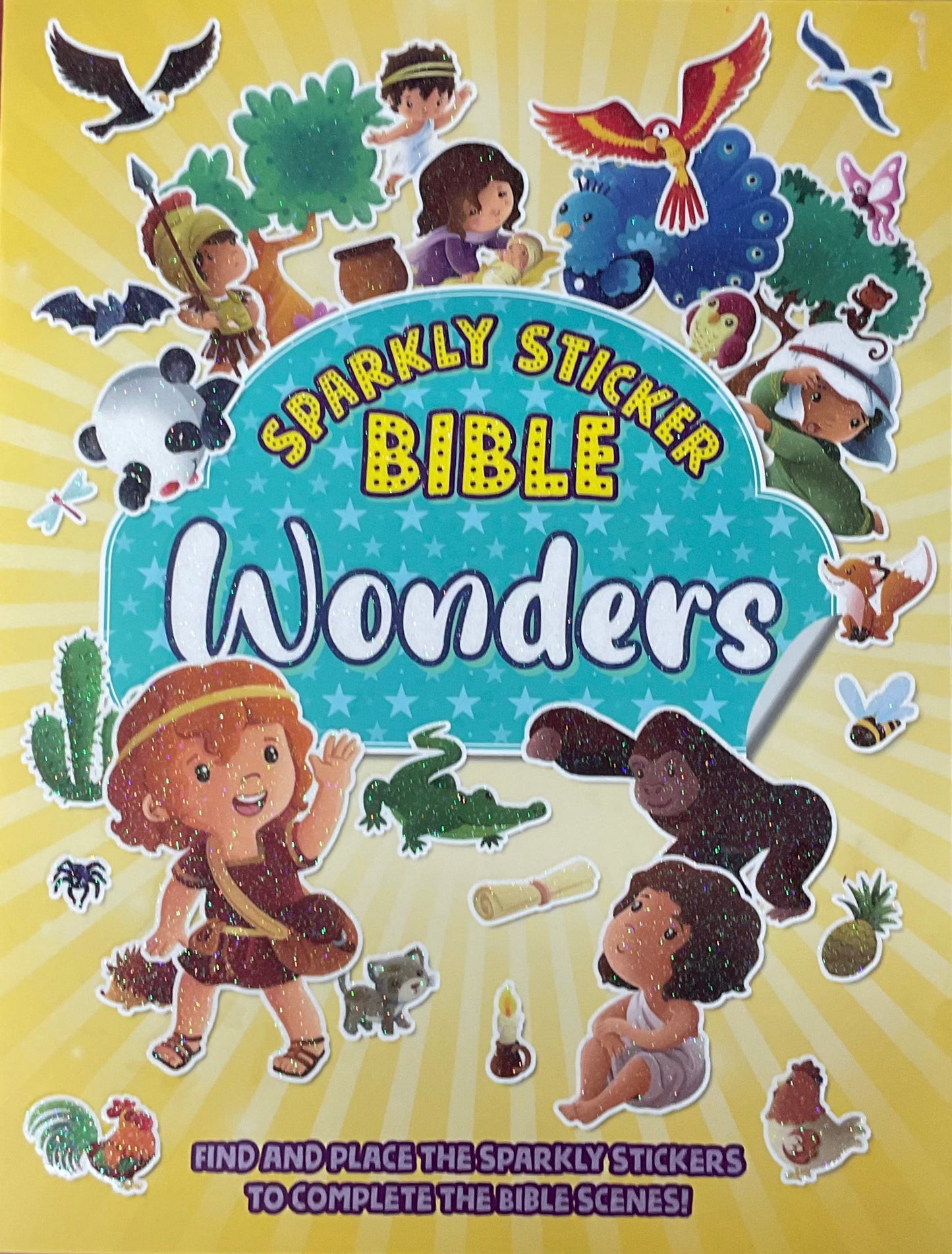 Sparkly Sticker Bible Wonders