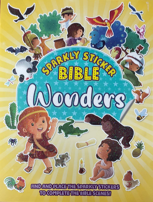 Sparkly Sticker Bible Wonders