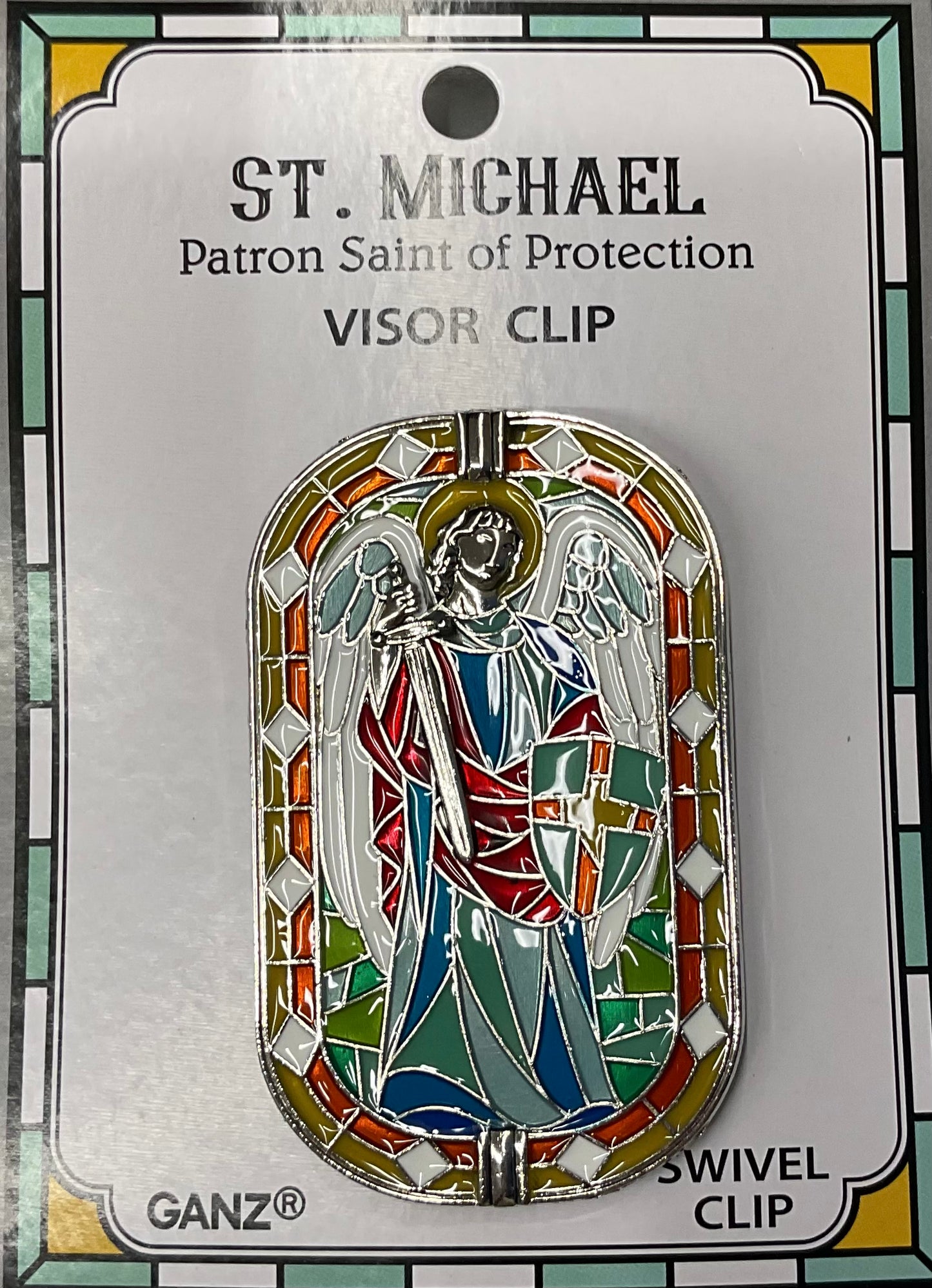 St. Michael Visor Clip