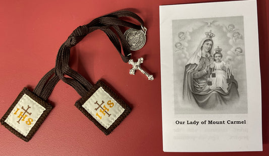 brown scapular athlete 18"