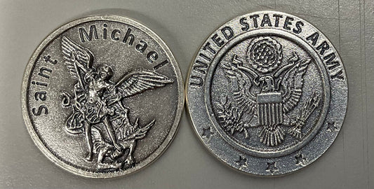 St Michael Army Prayer Coin