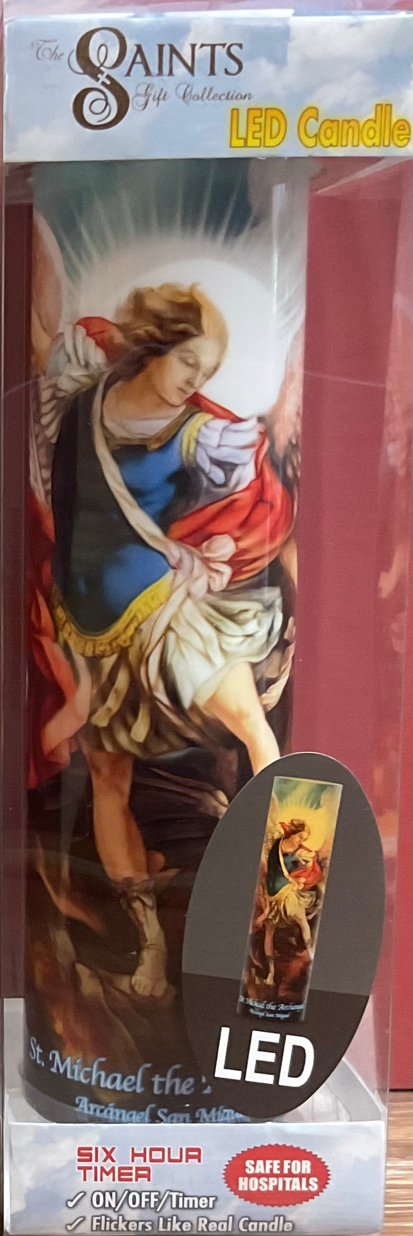 St. Michael LED Candle