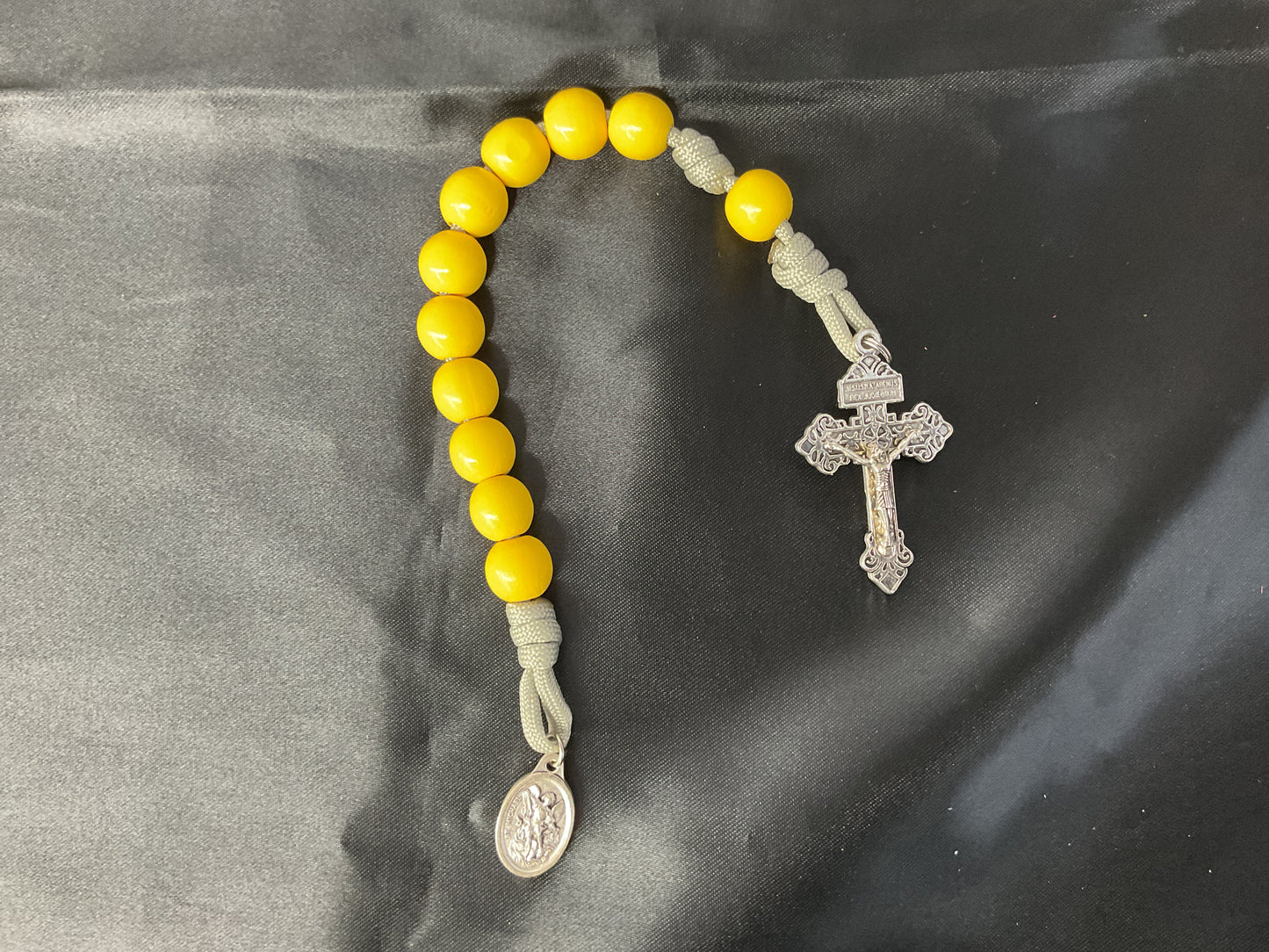 Yellow Wood One Decade  Rosary ROS435