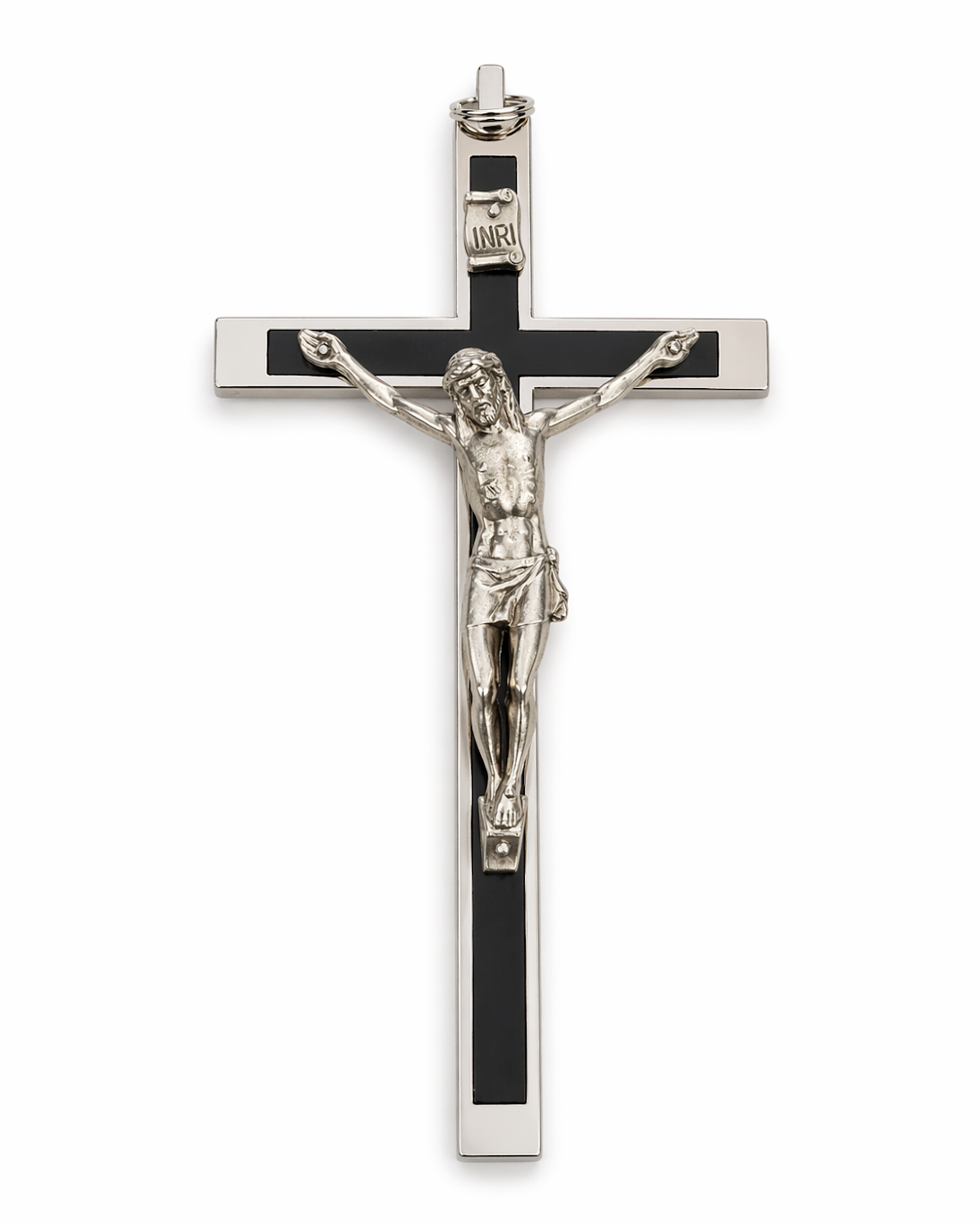 5.5” Ebony Crucifix from Italy