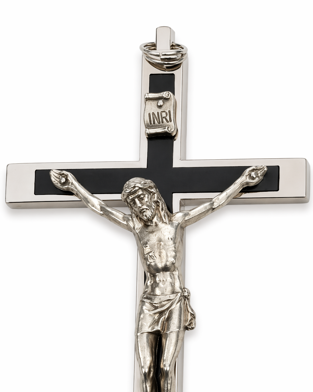 5.5” Ebony Crucifix from Italy