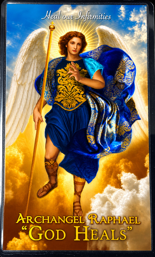 Archangel Raphael Prayer Card