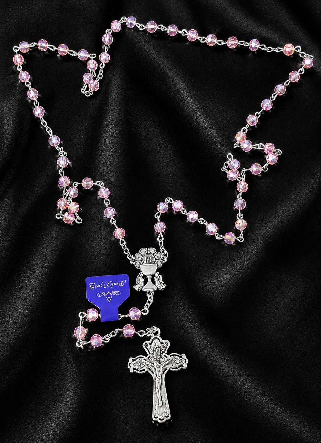 Pink Crystal Rosary