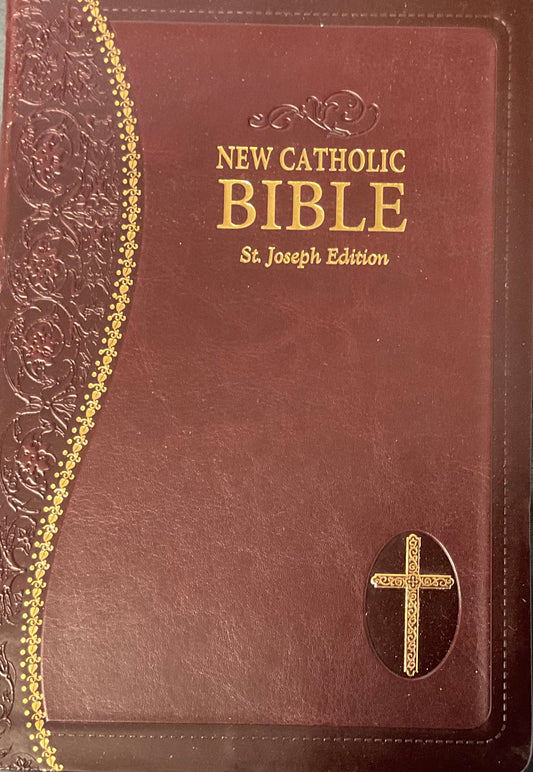 New Catholic Bible New American  Burgundy