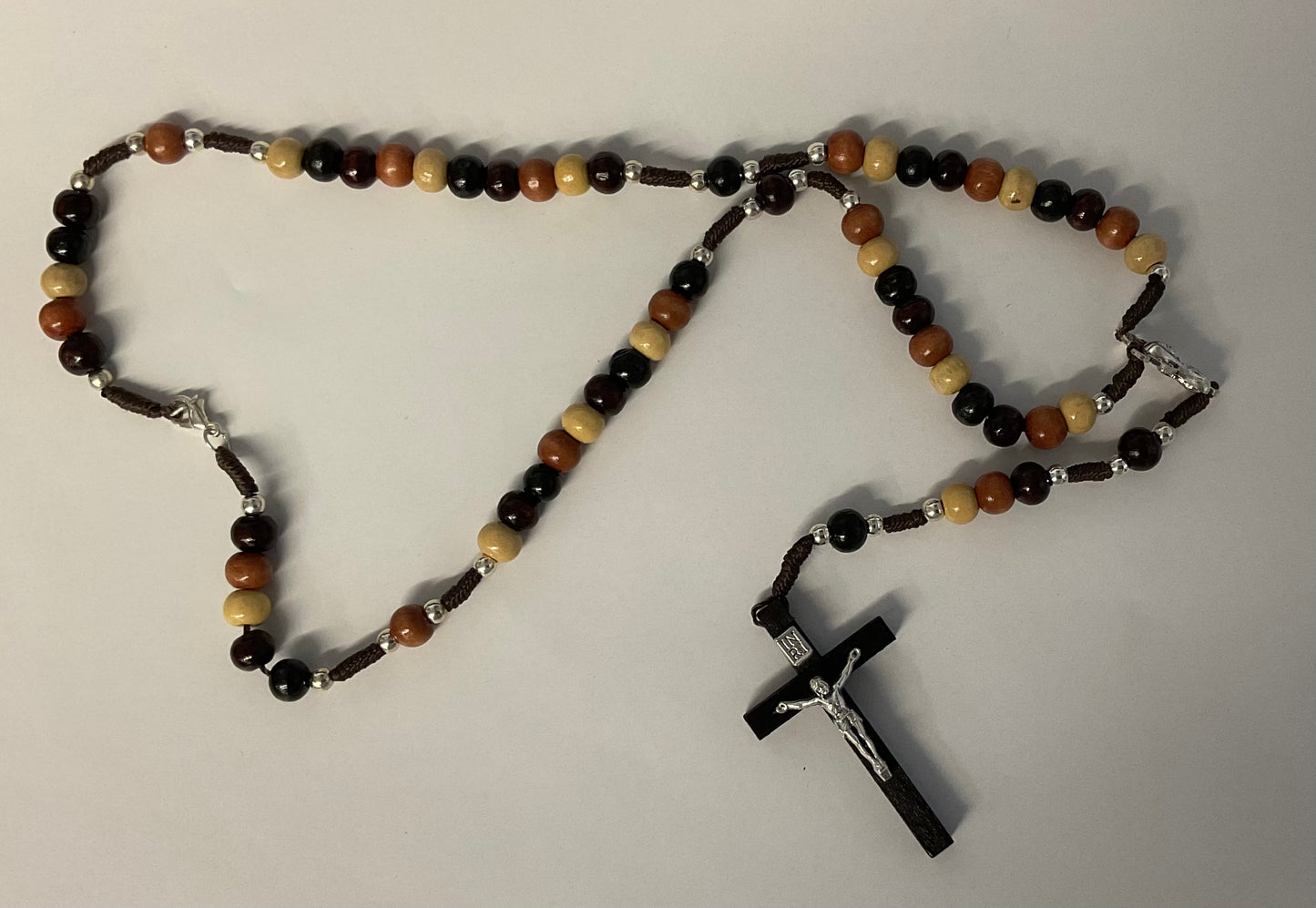 Wooden Multi Color Rosary