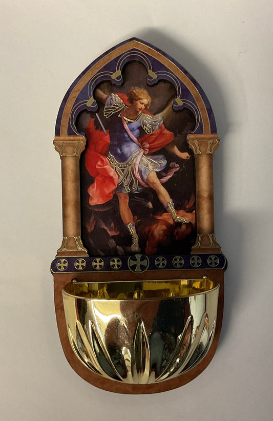 St. Michael Holy Water Font