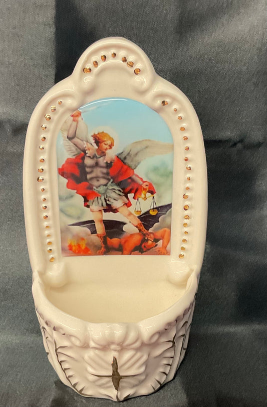 St. Michael Holy Water Font