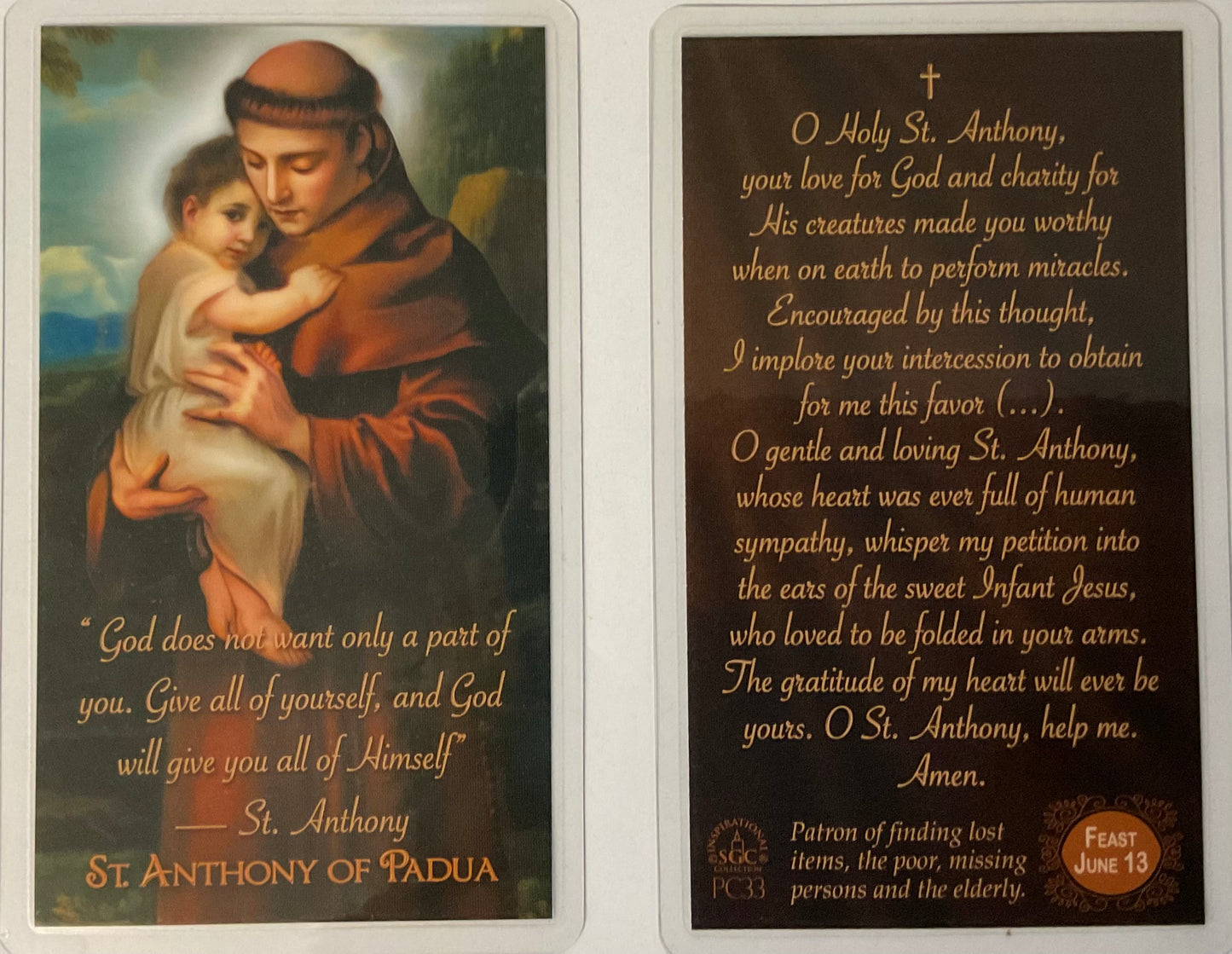 Prayer to St. Anthony
