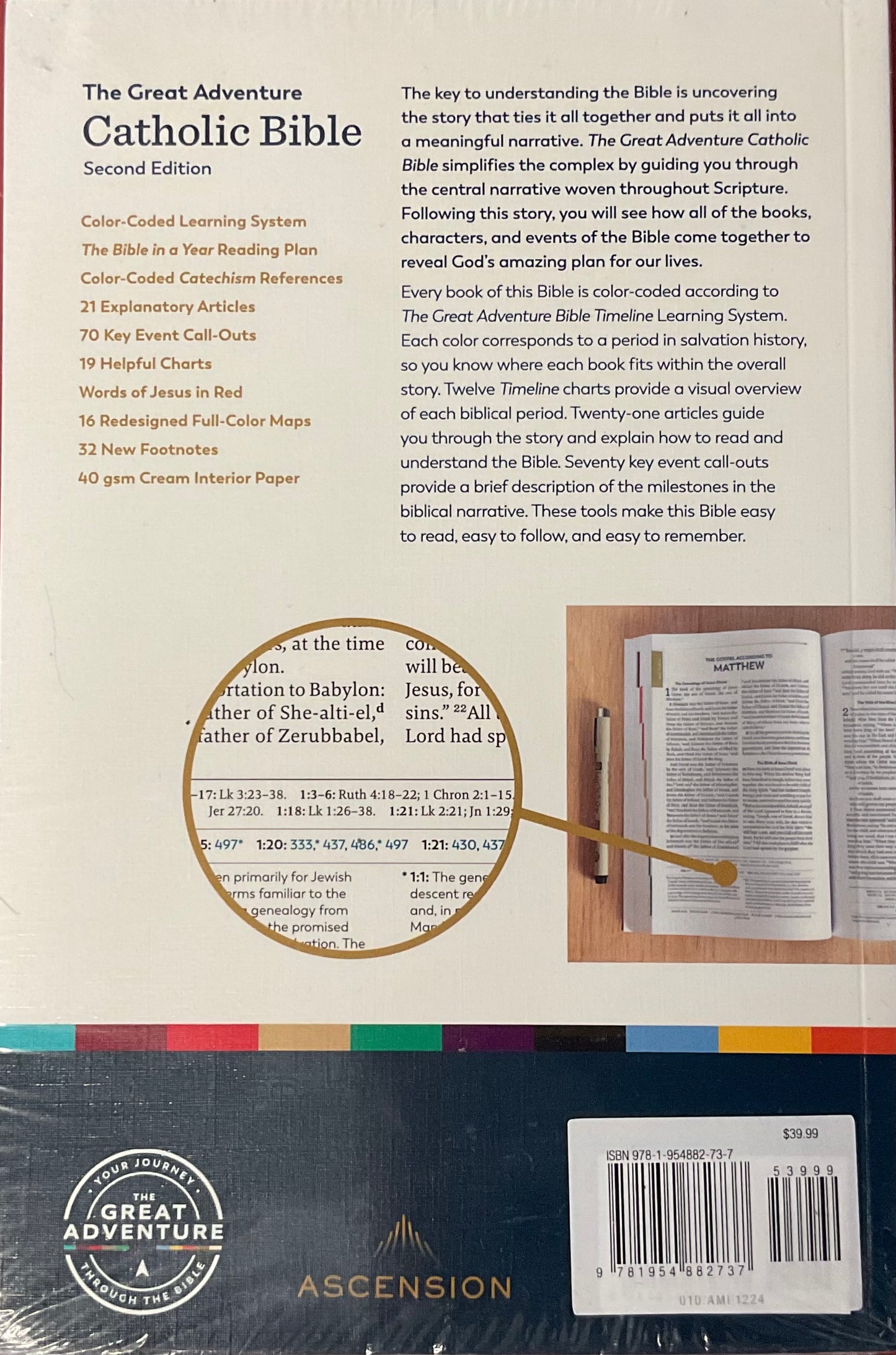 The Great Adventure Bible. Paperback