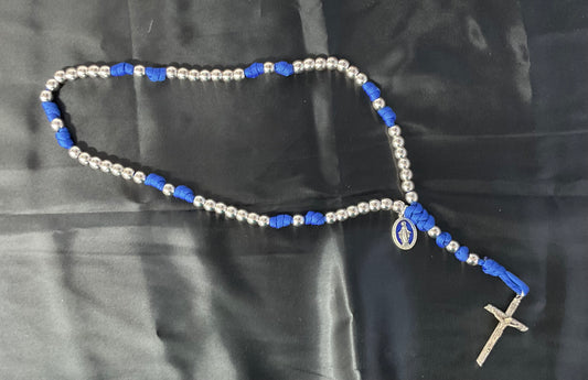 Silver Bead 7 Sorrow Chaplet