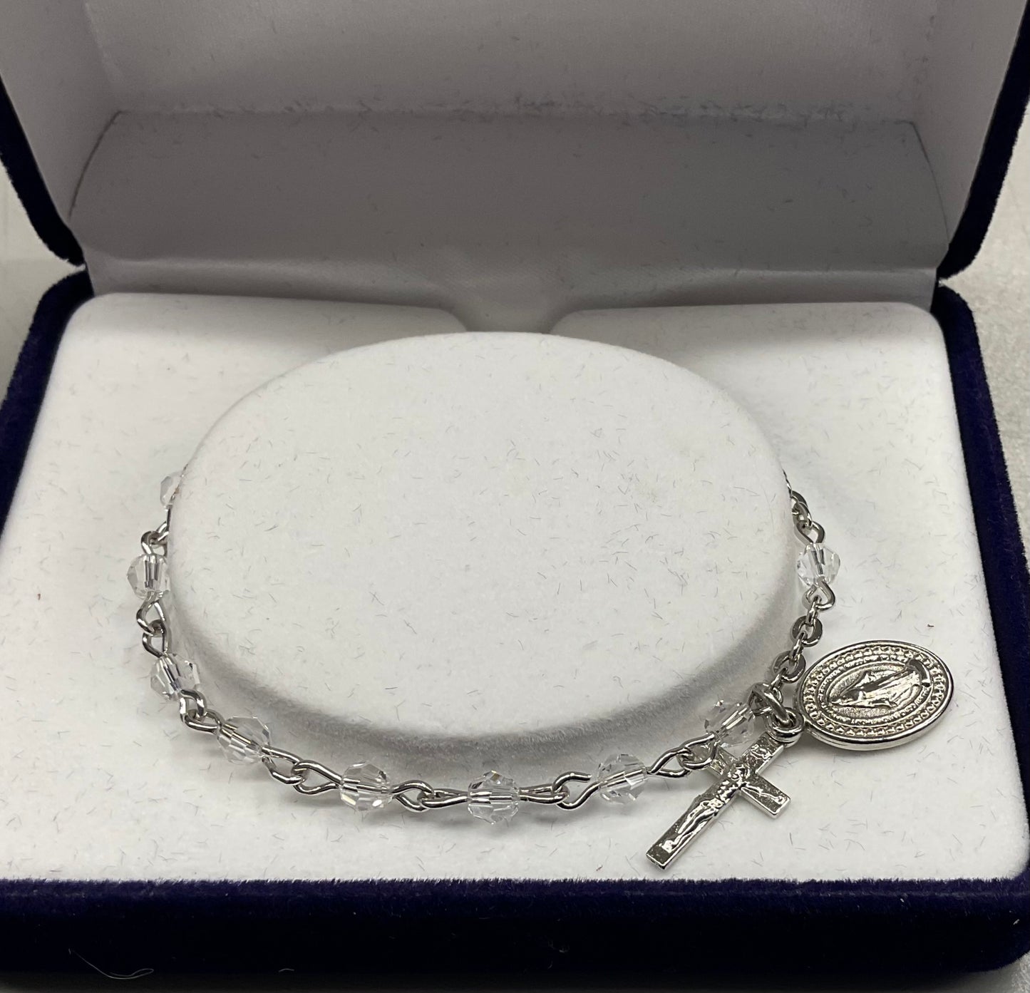 Crystal Rosary Braclet