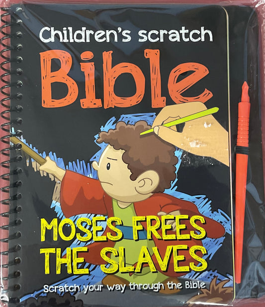 Children’s Scratch Bible Moses Frees the Slaves